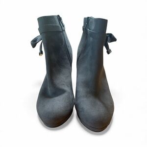 LC Lauren Conrad Dark Gray Ankle Boots